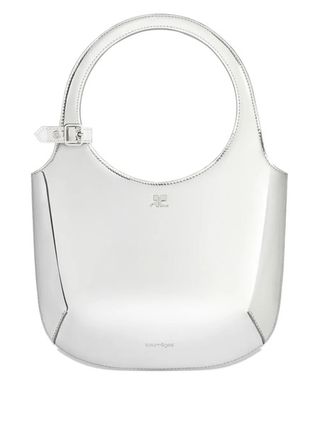  Courrèges Metallic Shoulder Bag - Grey 