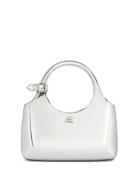  Courrèges Mini Holy Shoulder Bag - Silver 