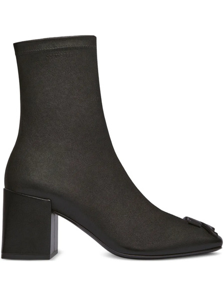  Courrèges 70mm Reedition Chunky-heel Ankle Boots - Black 
