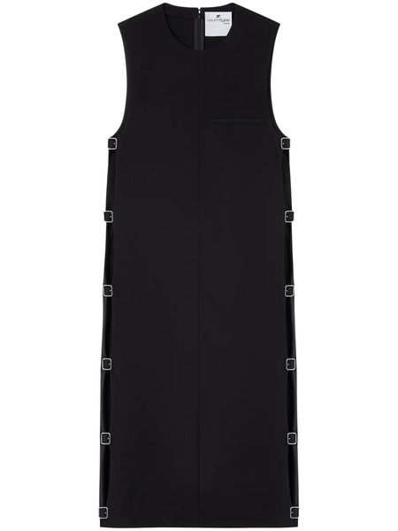  Courrèges Multi-strap Midi Dress - Black 