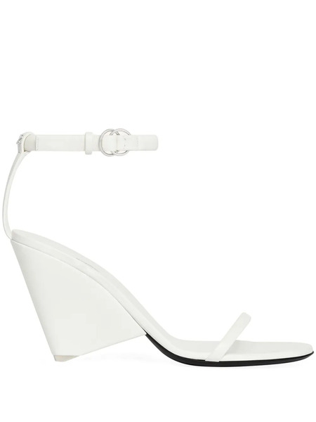  Courrèges Oblique Sandals - White 
