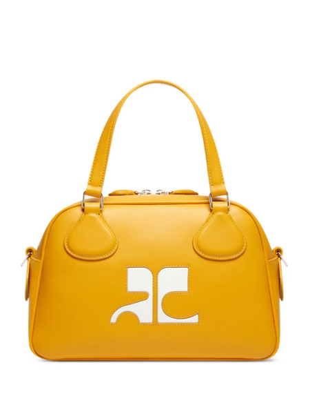  Courrèges Reedition Bowling Bag - Yellow 