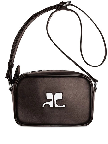  Courrèges Reedition Leather Camera Bag - Brown 