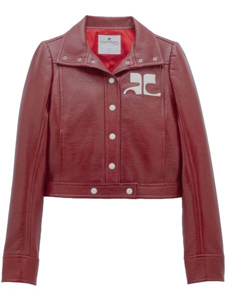 Courrèges Reedition Vinyl Jacket - Red 