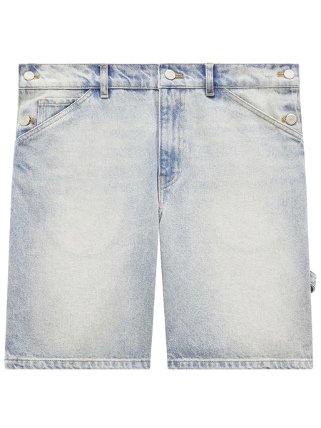  Courrèges Sailor Denim Shorts - Blue 
