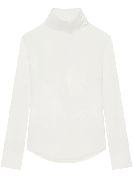  Courrèges Scarf-detail Blouse - White 