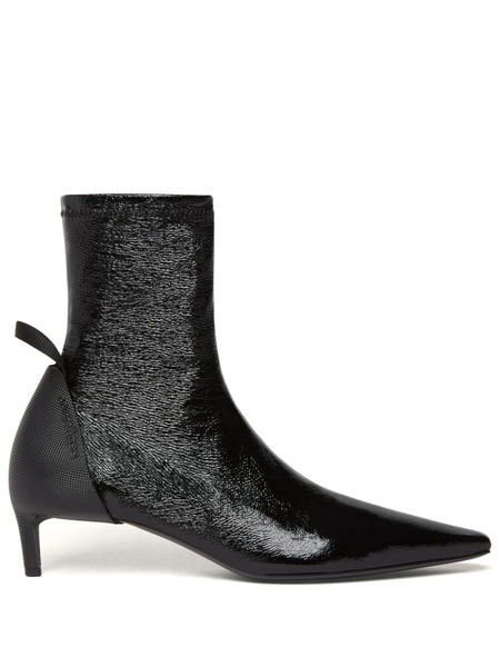  Courrèges Scuba 40mm Vinyl Boots - Black 