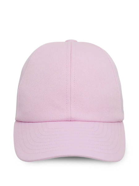 Courrèges Signature Cotton Cap - Pink 