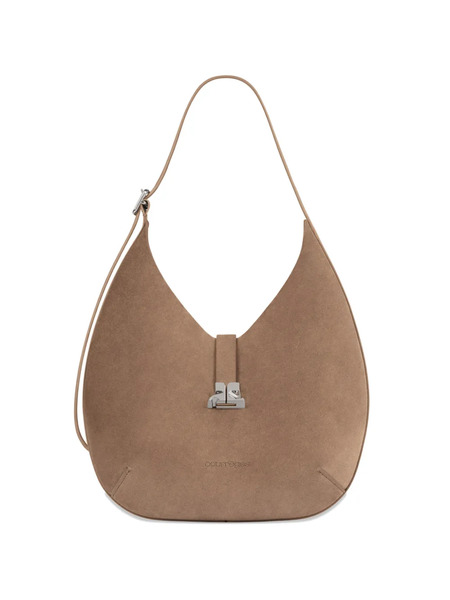  Courrèges Small Logo-plaque Shoulder Bag - Neutrals 