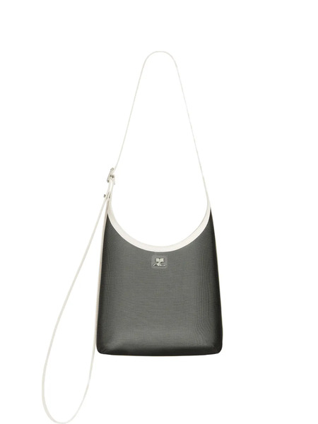  Courrèges Small Melt Shoulder Bag - Grey 