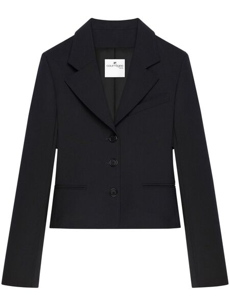  Courrèges Tailored Blazer - Black 