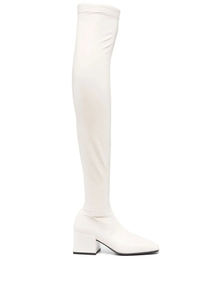  Courrèges Thigh-high Boots - Neutrals 