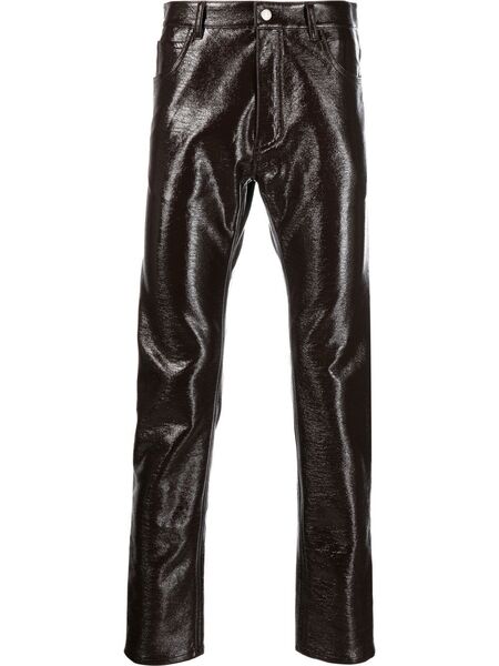  Courrèges Vinyl Trousers - Brown 