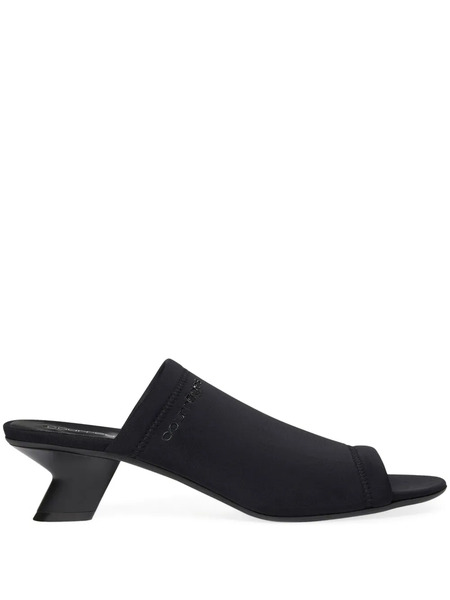  Courrèges Wet Scuba Sandals - Black 