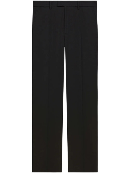  Courrèges Wool Tailored Trousers - Black 