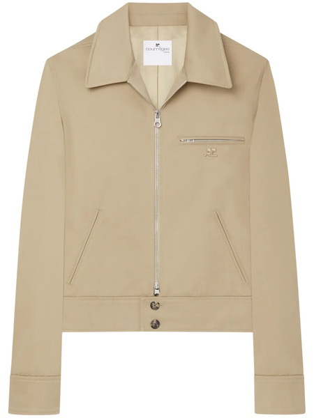  Courrèges Zip-up Jacket - Neutrals 