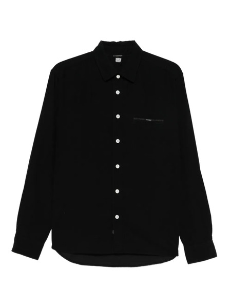  C.p. Company Buttoned Shirt - Black 