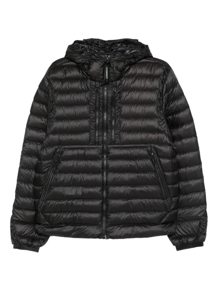  C.p. Company D.d Shell Hooded Quilted Jacket - Black 