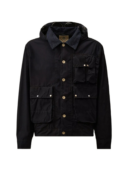  C.p. Company Front-pocket Hooded Jacket - Blue 