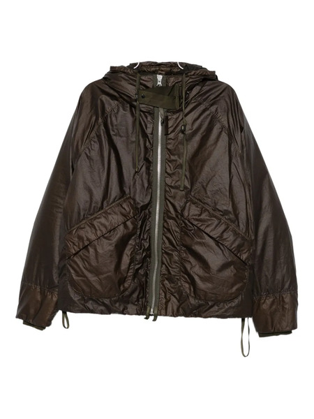  C.p. Company Hooded Drawstring Jacket - Green 
