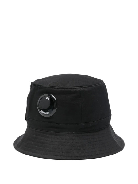  C.p. Company Kids Black Bucket Hat 