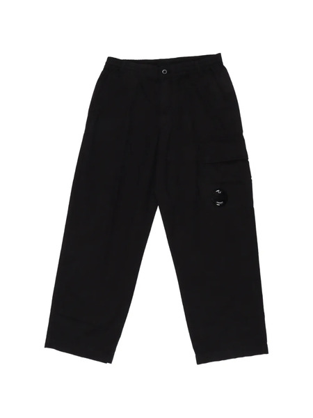  C.p. Company Kids Buttoned Pocket Trousers - Black 