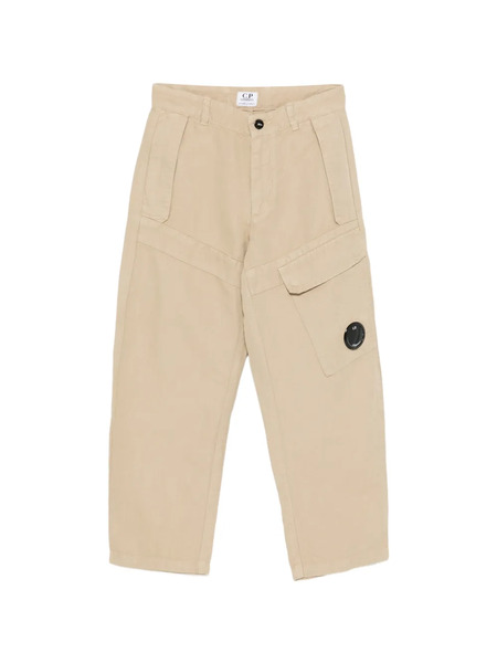  C.p. Company Kids Cargo Pocket Trousers - Neutrals 