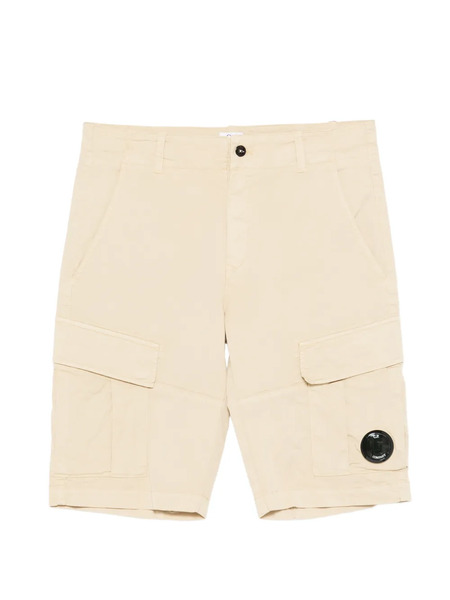  C.p. Company Kids Cargo-pockets Shorts - Neutrals 