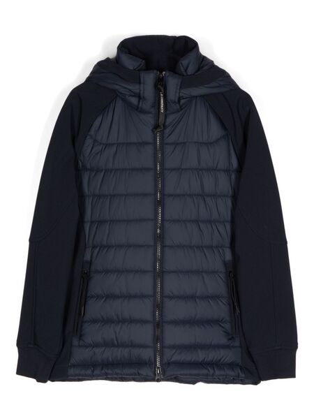  C.p. Company Kids Google Jacket - Blue 