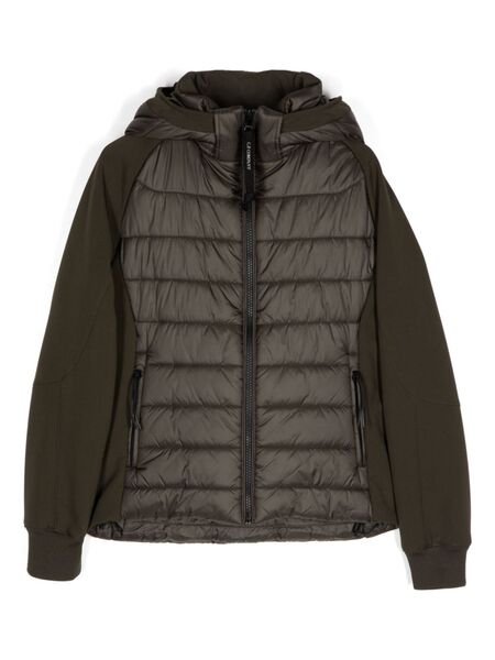  C.p. Company Kids Google Jacket - Green 