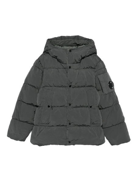  C.p. Company Kids Hooded Padded Jacket - Black 