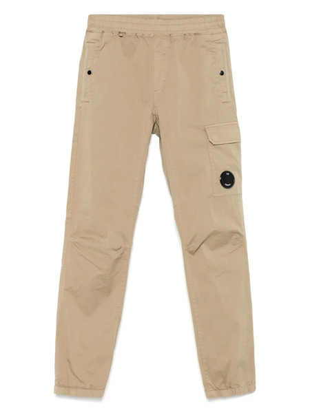  C.p. Company Kids Lens-detail Cargo Trousers - Neutrals 