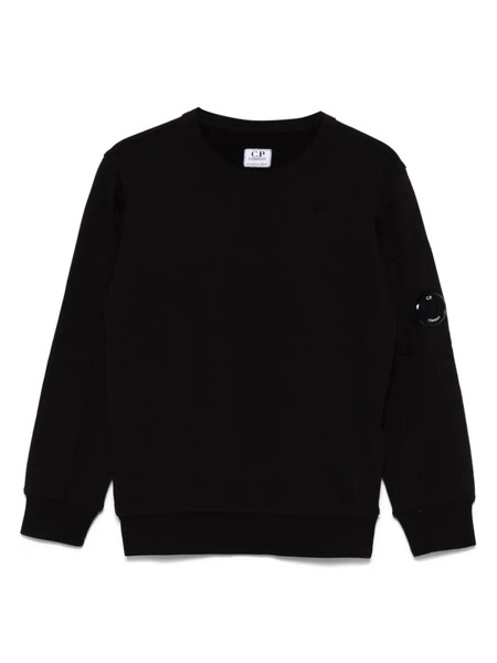  C.p. Company Kids Lens-detail Sweatshirt - Black 