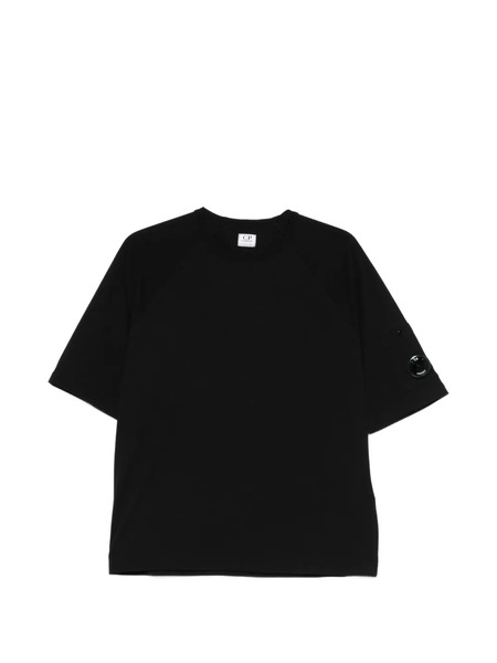  C.p. Company Kids Logo-patch T-shirt - Black 