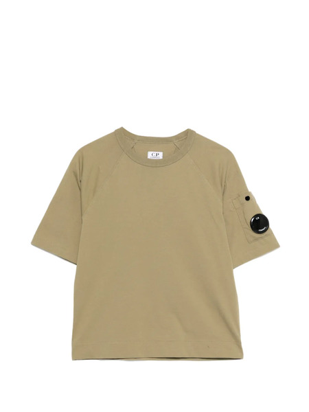  C.p. Company Kids Patch-pocket T-shirt - Green 