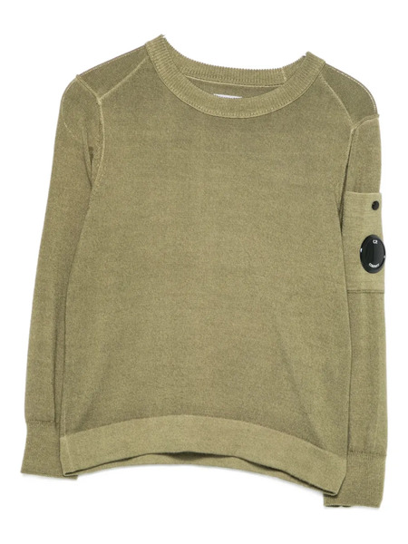  C.p. Company Kids Patch-pocket Top - Green 