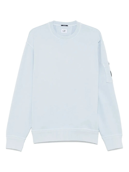  C.p. Company Lens-detail Sweatshirt - Blue 