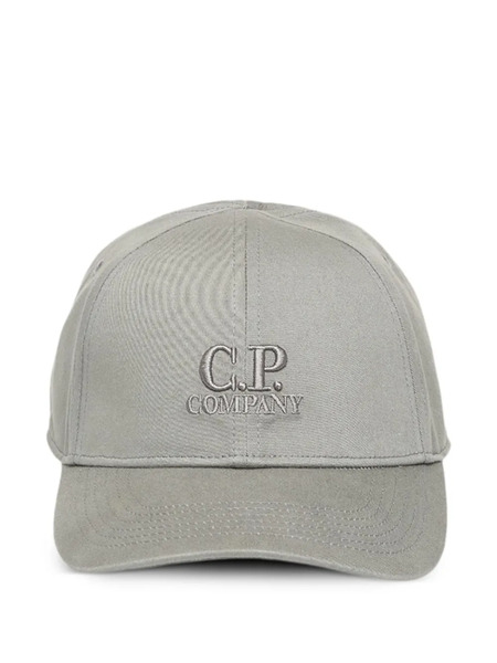  C.p. Company Logo Baseball Cap - Grey 