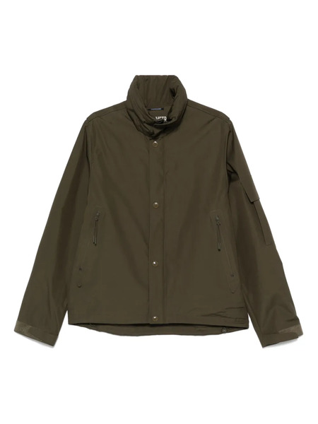  C.p. Company Logo-patch Jacket - Green 