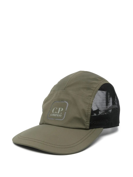  C.p. Company Logo-print Cap - Green 