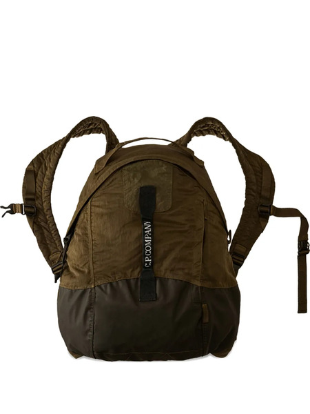  C.p. Company Logo-strap Backpack - Green 