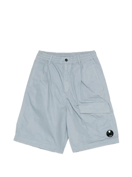  C.p. Company Micro-reps Cargo Cotton Shorts - Blue 
