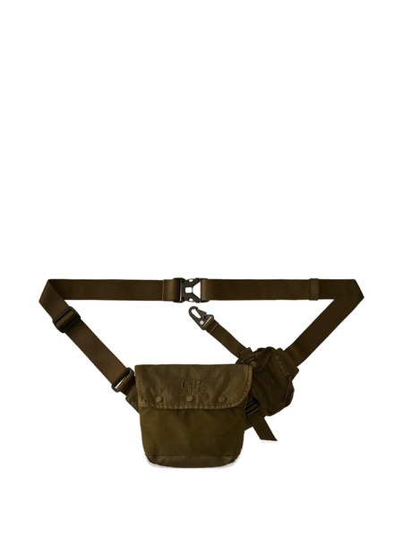  C.p. Company Panama-r Logo-embroidered Belt Bag - Green 