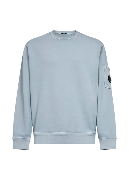  C.p. Company Patch-pocket Cotton Sweatshirt - Blue 