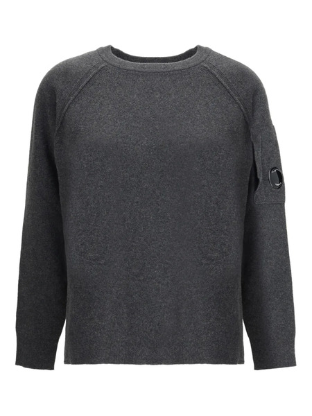  C.p. Company Raglan-sleeve Sweater - Grey 