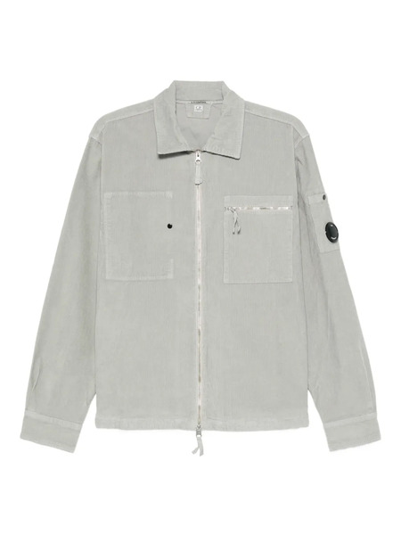  C.p. Company Zip-fastening Patch-pockets Shirt - Green 