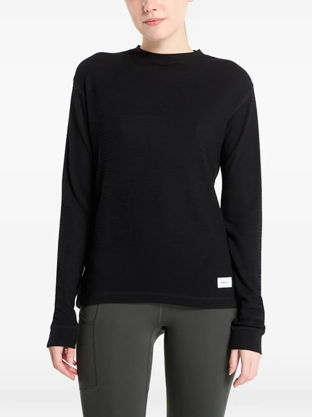  Craft Waffle Rn Top - Black 