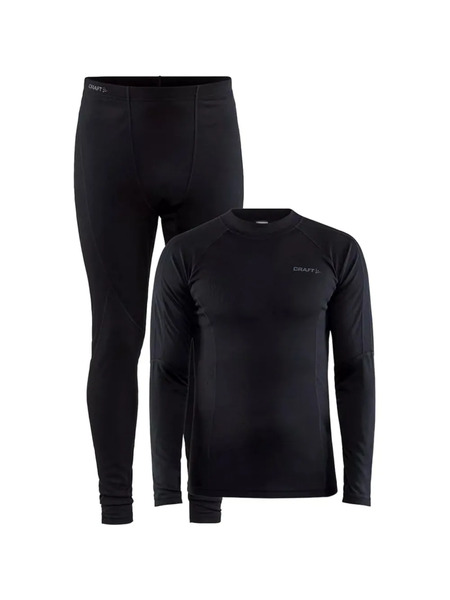  Craft Warm Baselayer Set - Black 