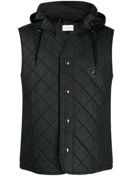  Craig Green Button-up Quilted Gilet - Black 