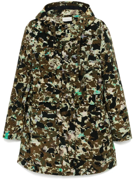  Craig Green Camouflage Parka - Brown 